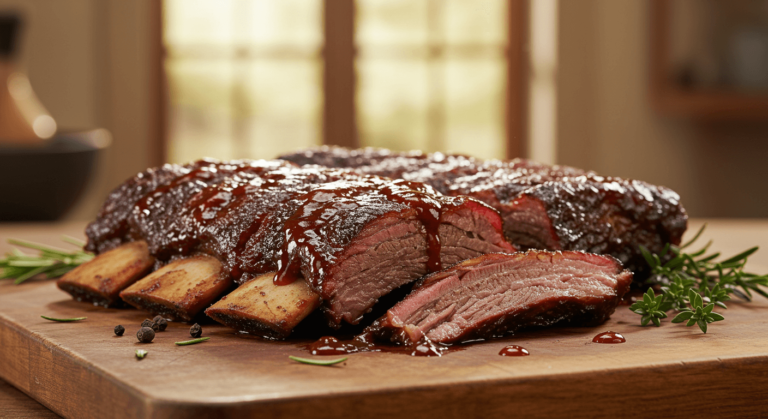 smoked beef short ribs