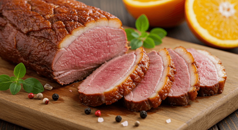 smoked duck breast recipe