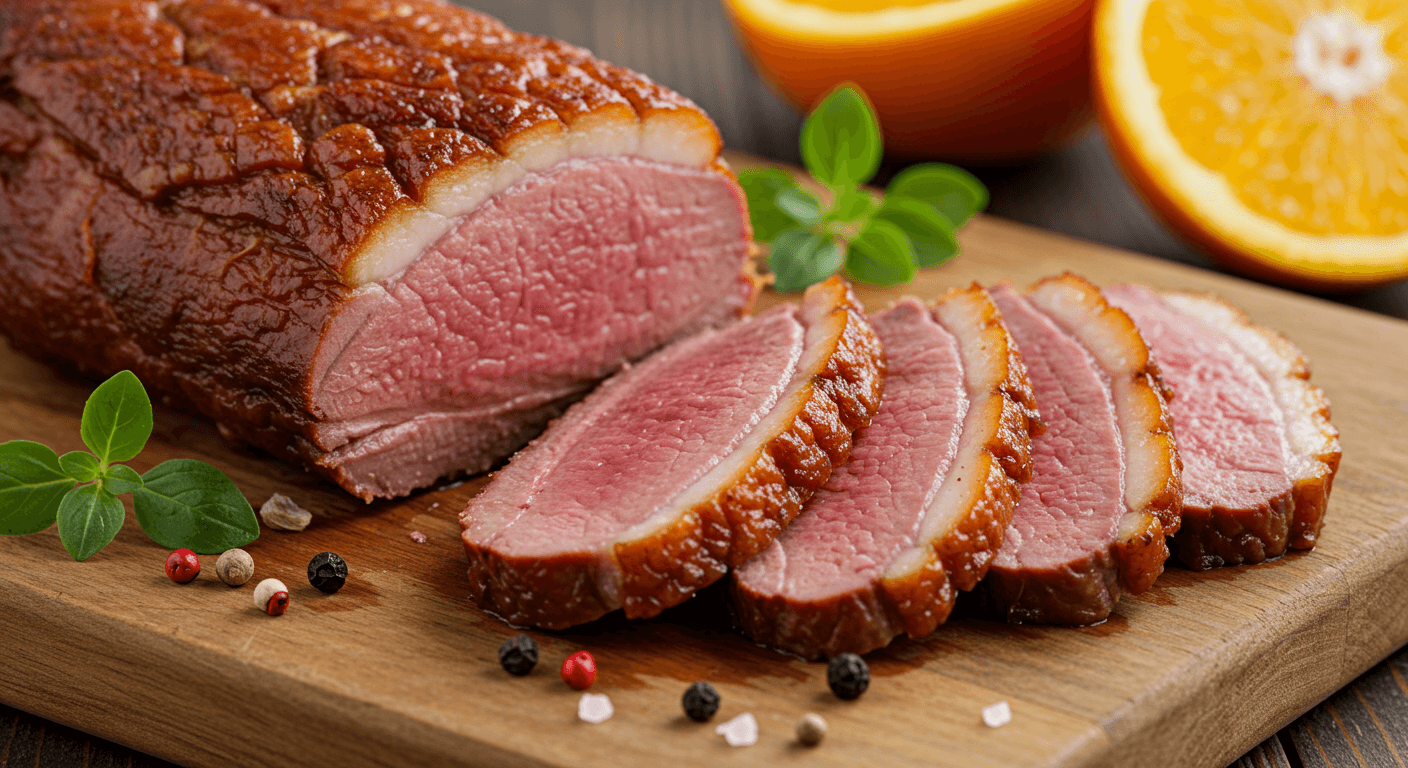 smoked duck breast recipe
