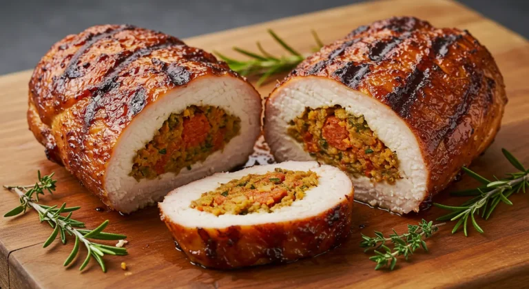 smoked stuffed chicken breast