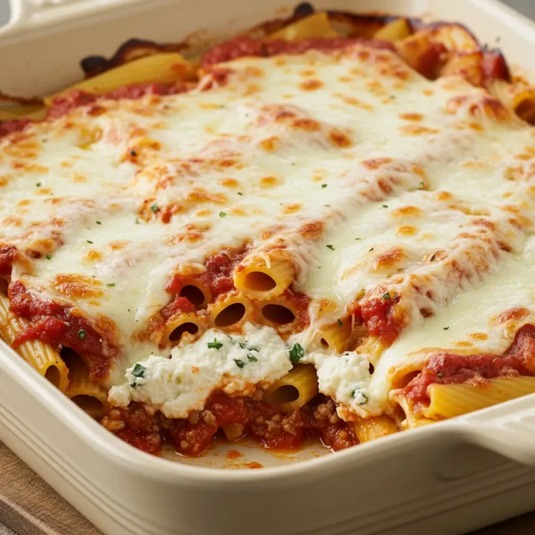 baked ziti recipe without meat