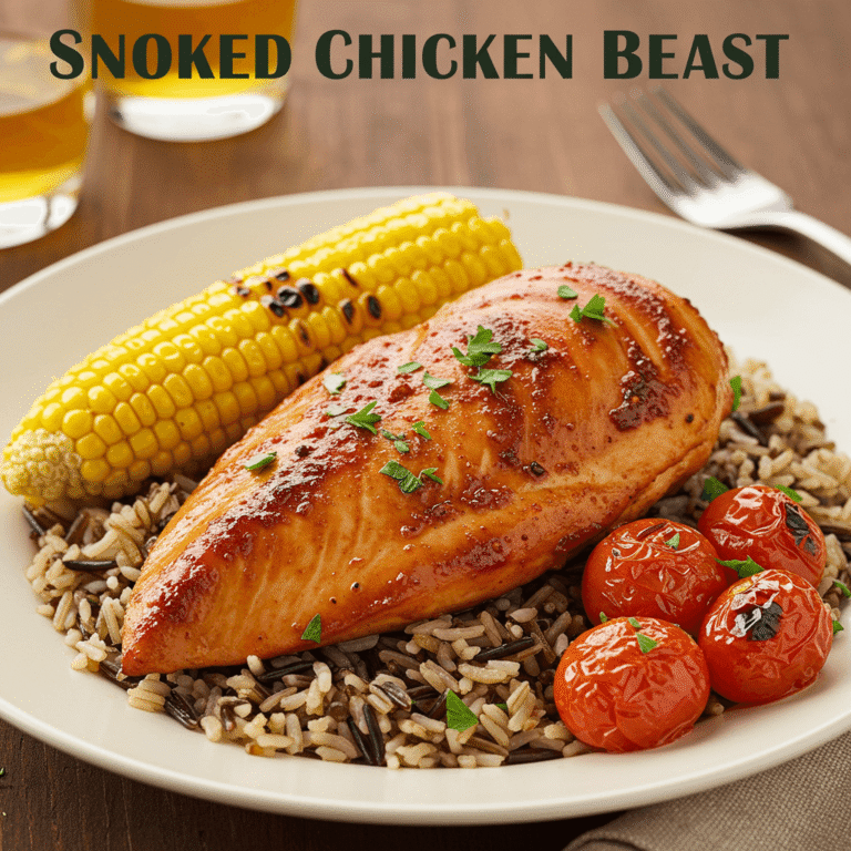 how to smoke chicken breast