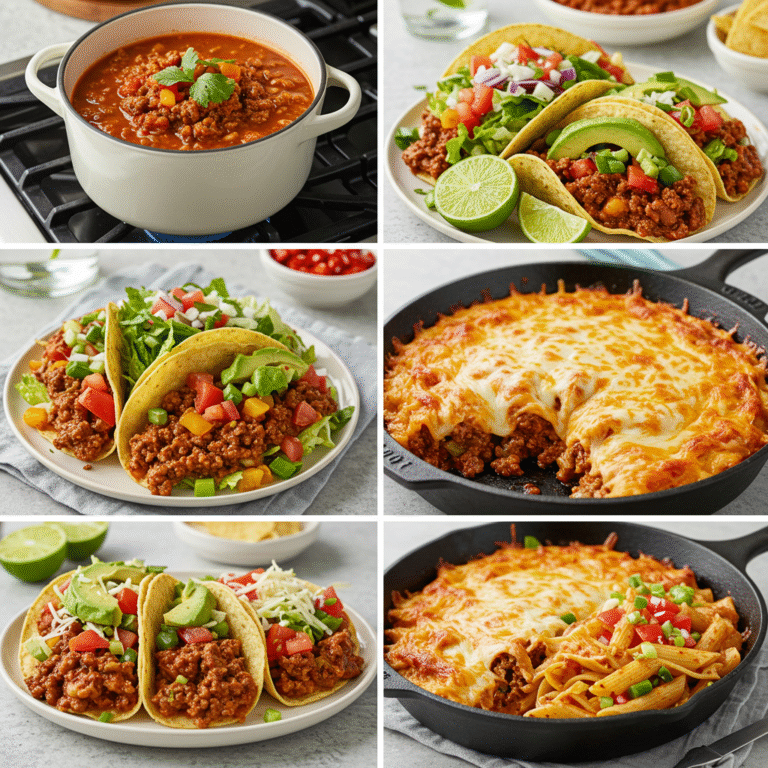 leftover taco meat recipes