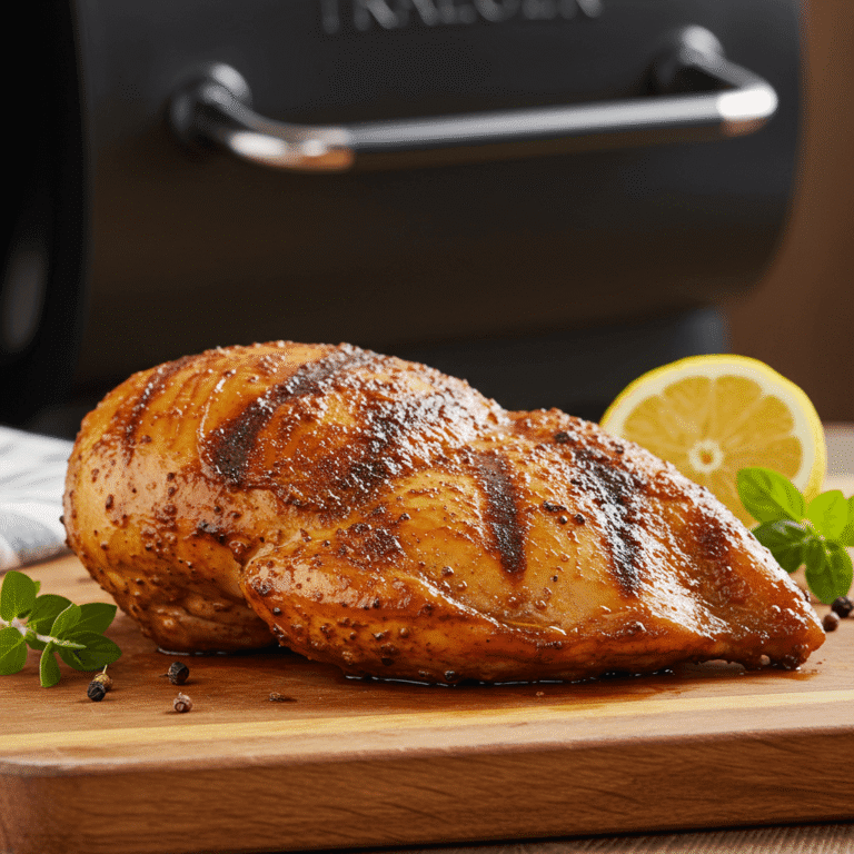 smoked chicken breast traeger